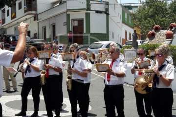 Telde rinde honores a su alcaldesa perpetua (Foto Miguel Florido)